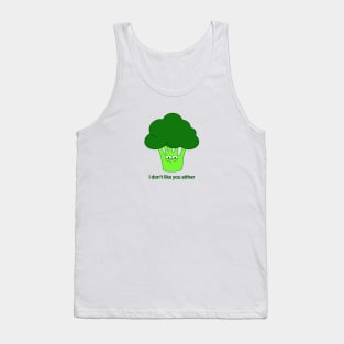 angry broccoli Tank Top